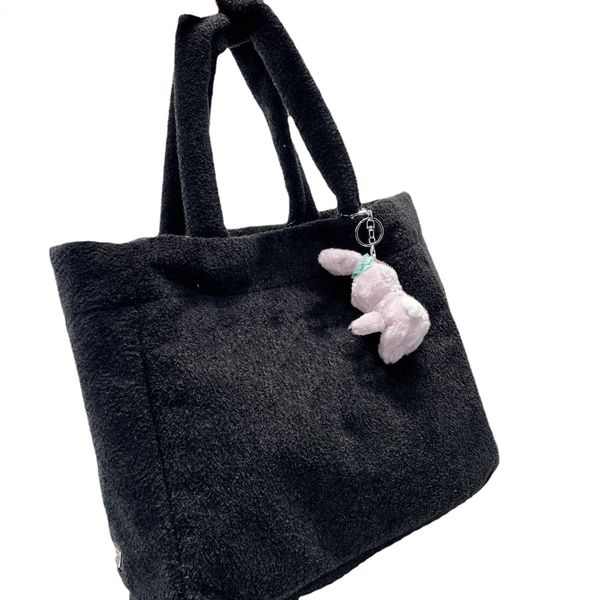 

shopping bag crossbody bag limited model maomao handbag multi-color optional soft waxy comfortable plush material cute capacity