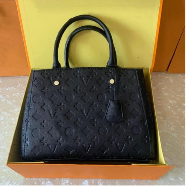 

2023 leather handbags women corssbody messenger bags purse tote satchel embossing vintage designer shoulder bags lady handbag wallets 6 colo