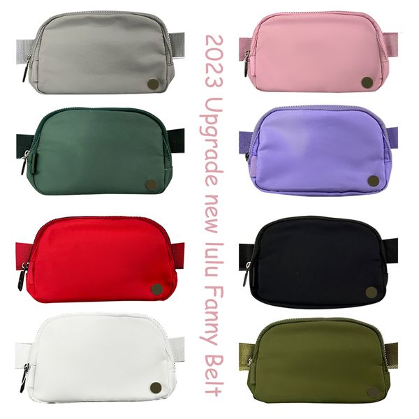 

lulu yoga everywhere fleece chest belt bum womens nylon outdoor sport bumbag luxury designer teedy fanny pack waist bags mens purse lululeme