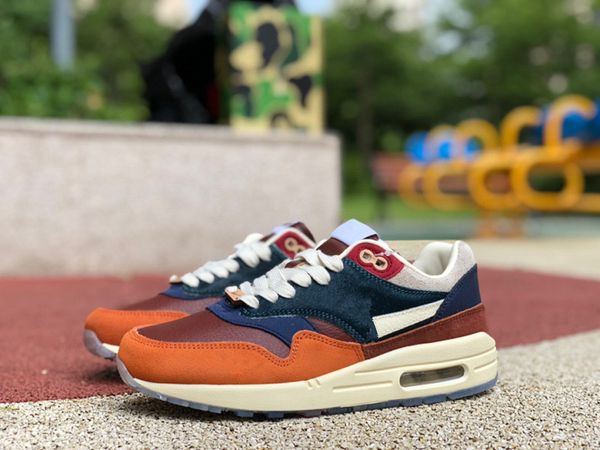 

1 87 men women running shoes kasina x won-ang 1s mandarin duck grey designer casual shoes trainers outdoor sport sneakers original quality c