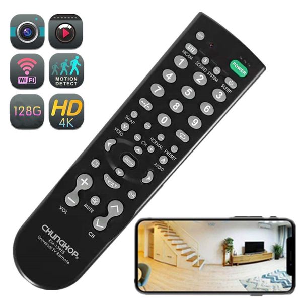 

wireless video tv remote control pinhole camera wireless ip dvr recording record the action in stunning hd quality video cam pq147a, Silver