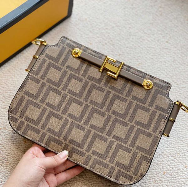 

new classic f letter bags pattern designer bag shoulder bags women purse handbag leather crossbody bag fashion multifunctional purses cross