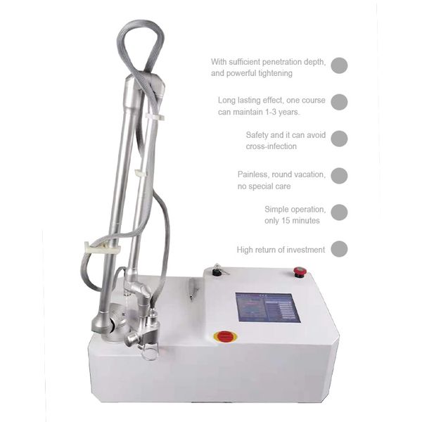 

portable co2 fractional laser machine fractional beauty items skin resurfacing machine tube laser co2 vaginal tightening laser