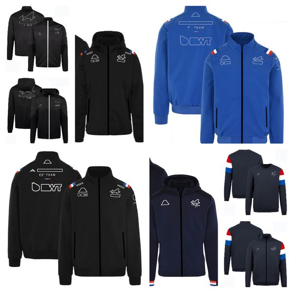 

f1 formula one hooded team uniform new zipper racing suit men's coat