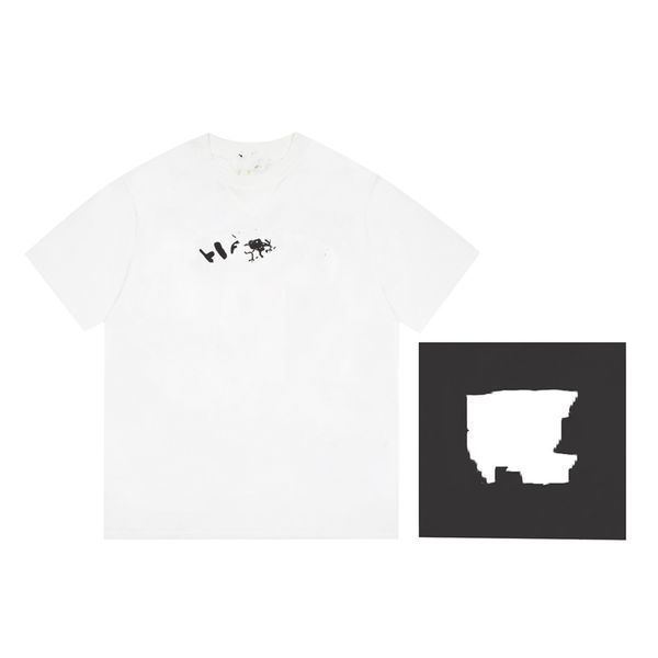 

men's t-shirts fashion men t-shirt channel 2023 new cotton soft wrinkle resistant printing letters casual student couple short lining 0, White;black