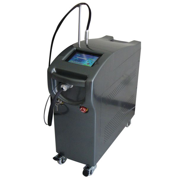 

laser depilation and spider vein removal machine nd yag long pulse laser, Black