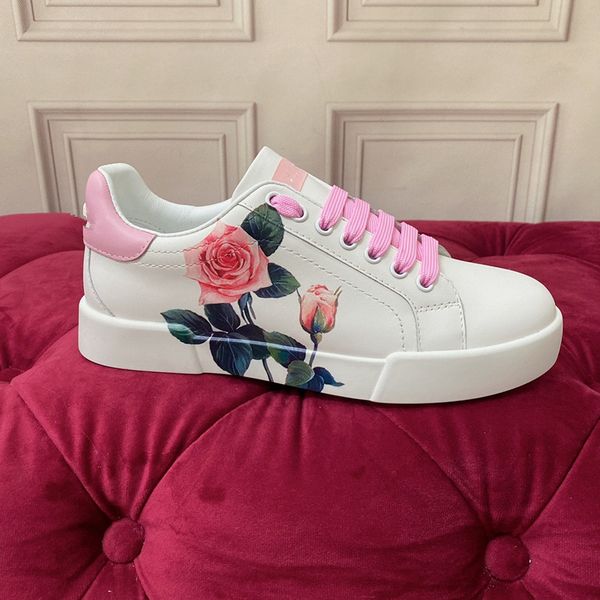 

fashion real leather handmade boots multicolor gradient technical sneakers men women famous shoes trainers 0206e, Black