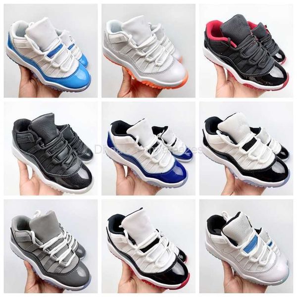 

2022 toddler basketball shoes 11 low white university blue kids sports white blue girls boys children students sneakers us size 8c-3y eur 25, Black