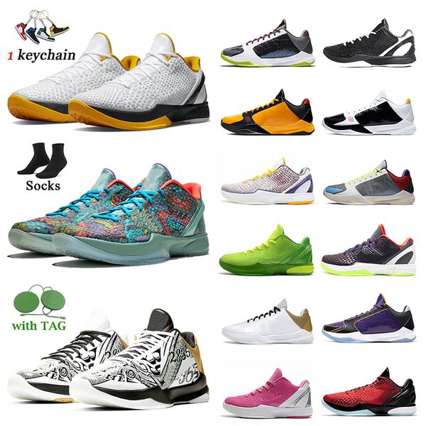 

kb6 zk5 6 basketball shoes kb6 zk5s mens trainers grinch mambacita grinches protro white bruce lee del sol chaos 5 lake purple lakers 24