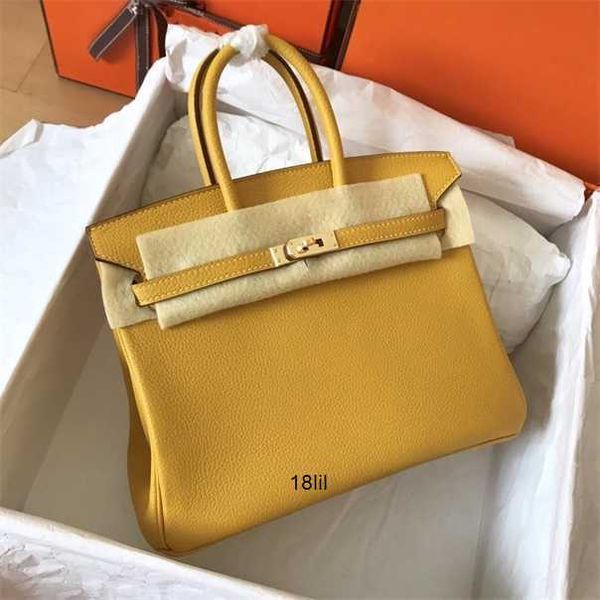 

herms hemes birkin totes bag handbags 5a bags 2019 new h home platinum womens litchi pattern togo leather wax thread sewn bride