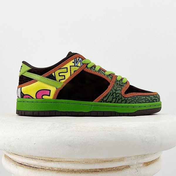 

shoes shoes&sandals dunks de la soul safari altitude green baroque brown low men women sports sneakers with original 789841-332