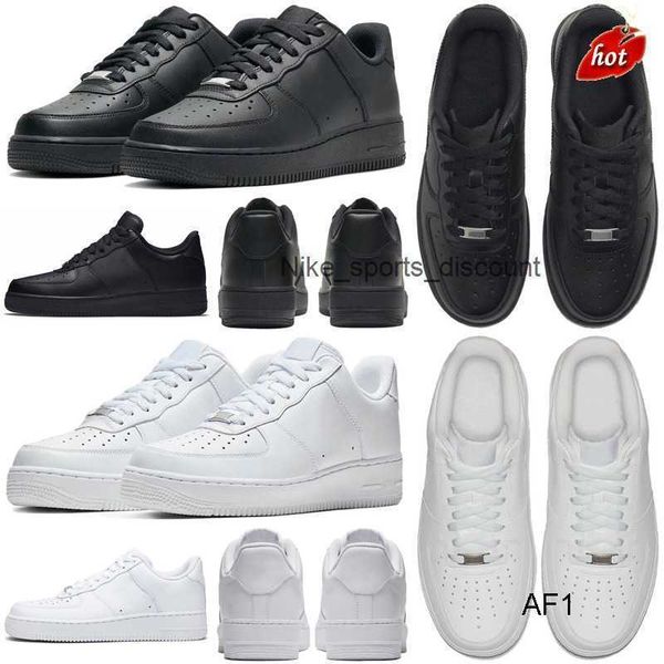 

1 airforce one af1 mens womens running shoes airforces 1s airforce1s lows utility triple black white men trainers sports sneakers runners