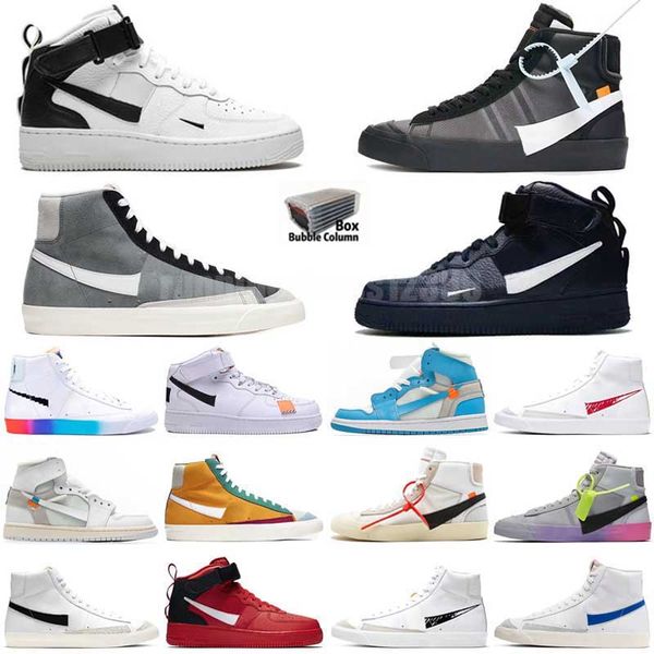 

original men's and women's off running shoes mca white black silver volt low three black green gner presto 2.0 5.5-12.5