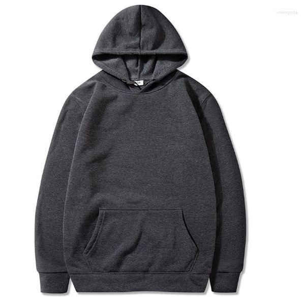 

men's hoodies factory long sleeve sweatshirts string hoodie pullover jersey plus size sports pockets hooded fleece, Black