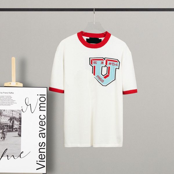 

men's plus tees & polos round t-shirt plus size neck embroidered and printed polar style summer wear with street pure cotton qqd, Black;brown