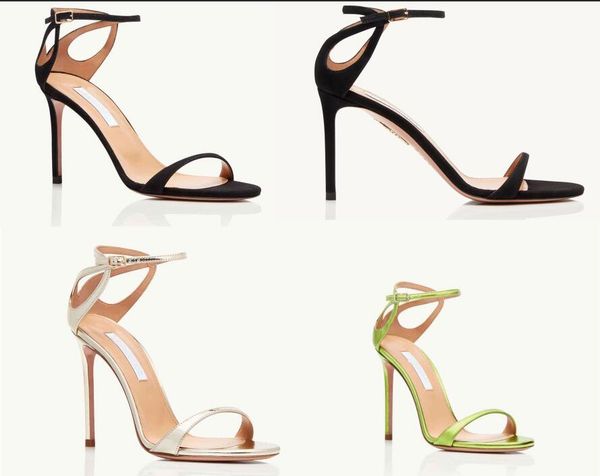 

famous brand women fashion sandals girl high heels dress peep toes shoes super sandal red solse pumps ankle cuff open-toe silhouet, Black