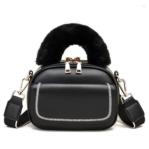 

shoulder bags fashion stereotyped sweet fashion women's bag handbag envelope handbags retro splicing plush
