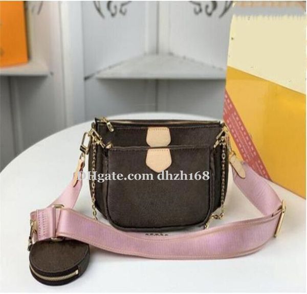 

2023three-piece classic fashion bag designer shoulder clutch combo fashion luxury multi pochette women's messenger bag