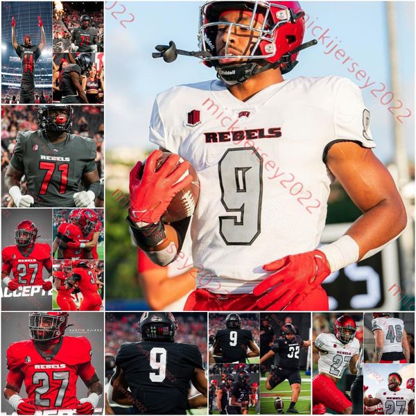 

unlv rebels football jersey harrison bailey jayden maiava cameron friel doug brumfield matthew geeting jayvaun wilson mens college custom st, Black