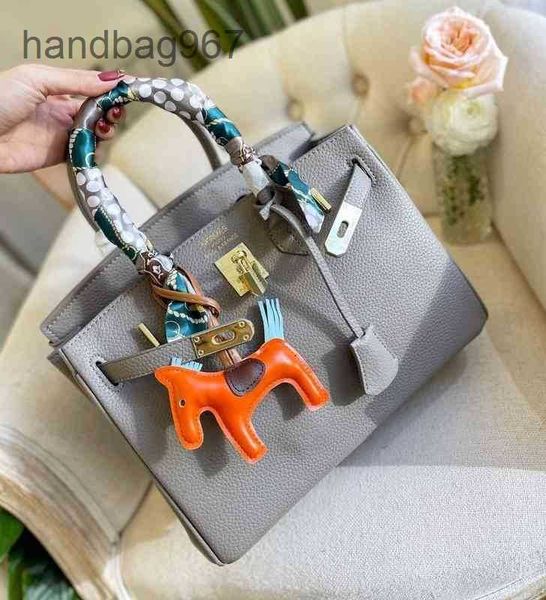 

birkins classsic burkin women lychee ladies bag women handbags hermee designer bags pattern cow leather handbag large capacity 3pks
