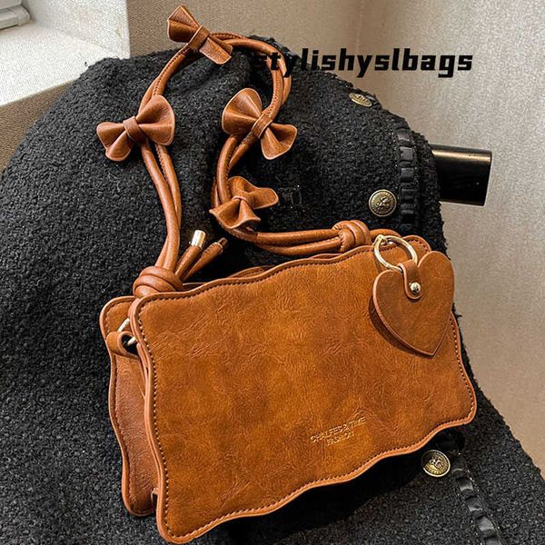 

totes women's retro bow strap pu leather shoulder bags ladies french style underarm bag designer luxury handbags and purses 2022 trend