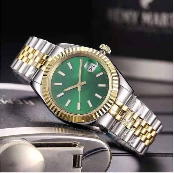 

11 style men watch black dial automatic movement sapphire luminous 126333 126334 41mm gold silver stainless steel bracelet luxury wristwatch, Slivery;brown