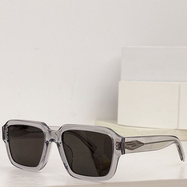 

eyewear collection sunglasses opr23ws acetate sunglasses for women acetate frame front - crystal gray paid with wide samples and metal detai, White;black
