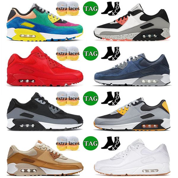 

authentic 90 90s sports running shoes men women sneakers viotech hyper raisin cool grey caramel light blue camo pink infrared black trainers