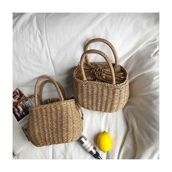 

bags hand holiday beach women's straw woven handbag design