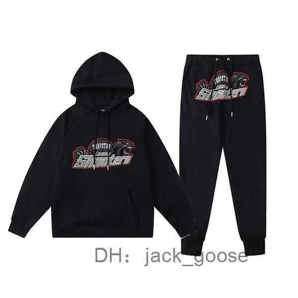 

men's tracksuits autumn trapstar tracksuit shooters printed men winter hoodie set women oversized brand sports suit pant sets 221202 6, Gray