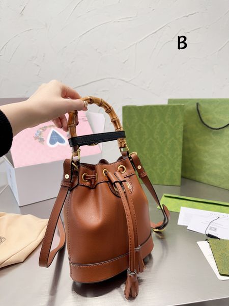 

ophidia bamboo handbag shoulder bag bamboo saddle handbag crossbody shopper ladies fashion retro purse letter bucket bag