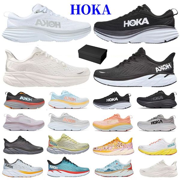 

with designer box hoka 36-45 one running sports shoe bondi clifton 8 trainers carbon x womens 2 sneakers outdoor shock absorbing size road f