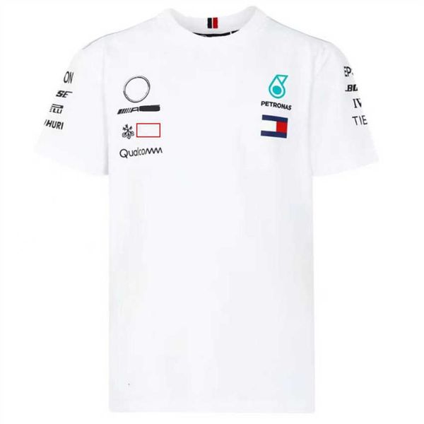

designer petronas luxury men's t shirts soprts f1 formula one racing polos women casual short sleeve t-shirts active polo lewis ham dlo, White;black
