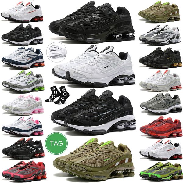 

designer shox tl r4 shoxs ride shoes size 12 triple black white cool grey metallic racer blue navy pink red max shoxs neymar for men women s