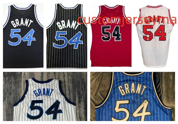 

college basketball jersey #54 horace grant orlando jerseys retro stitched custom jersey made big man size throwback s-5xl, Black