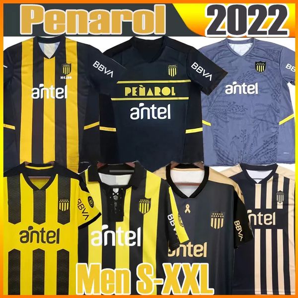 

2022 2023 uruguay penarol soccer jerseys 130th jersey special edition club 22 23 atletico penarol c.rodriguez gargano men football shirts, Black;yellow