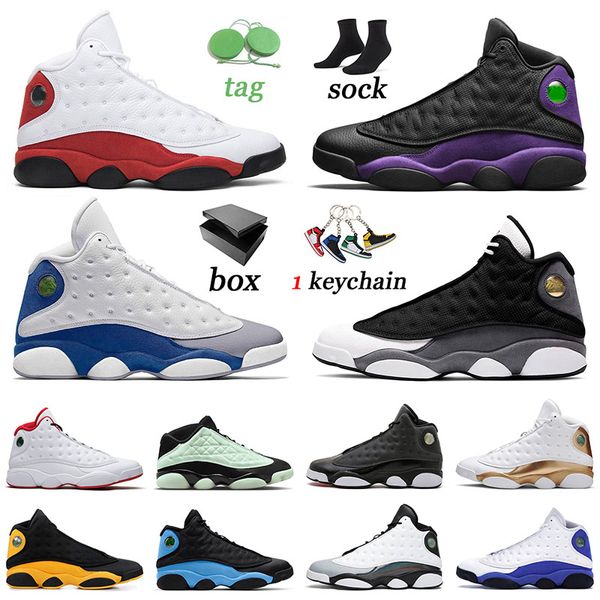 

basketball fashion shoes 13s french blue jumpman 13 sneakers men women chicago court purple black flint university class off 2002 j13 traine