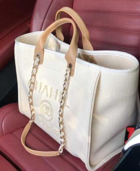 

women luxury handbags designer beach bag fashion knitting purse shoulder large tote with chain canvas shopping bag3 ghjg