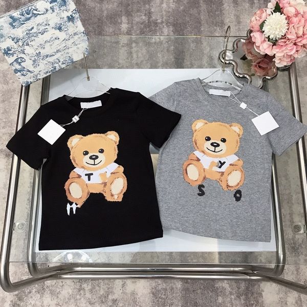 

baby t shirt kid designer tshirt child design kids clothes toddler tee shirt 1-14 ages boys girls short sleeve 2023 luxury summer shirt lett, Blue