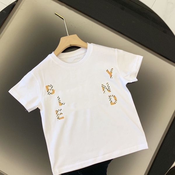 

kid designer sets baby set 2pics kids clothers toddler t shirt clothing short sleeve suits luxury summer shirt classic plaid design, White