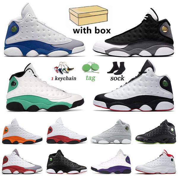 

casual 13s basketball shoes black flint men sneakers jumpman 13 french blue he got game lucky green altitude wolf grey starfish chicago wome