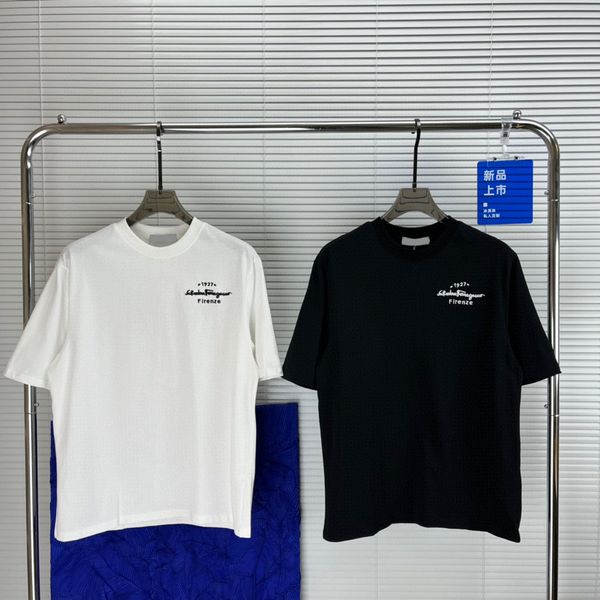 

men's plus tees & polos round neck embroidered and printed polar style summer wear with street pure cotton 2dw, Black;brown