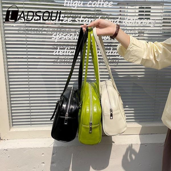 

evening bag fashion pu leather shoulder female purse handbags large capacity ladies daily small casual underarm bag 230208