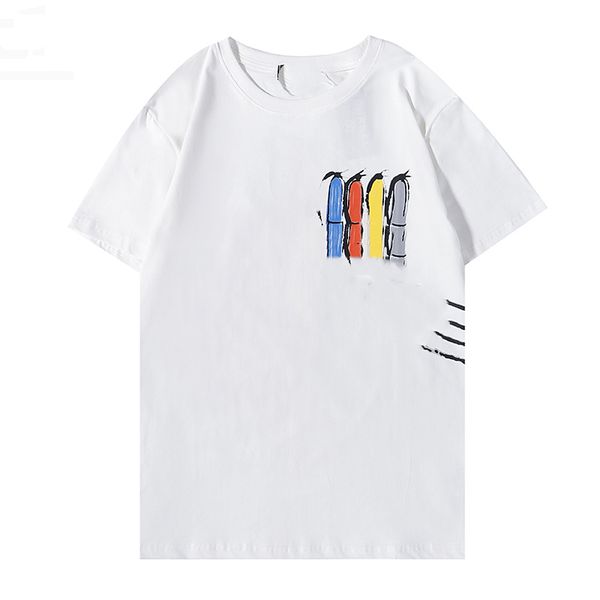 

men's t-shirts fashion men's t-shirt 2023 channel new cotton soft anti-wrinkle retro decorative printing letters casual student lo, White;black