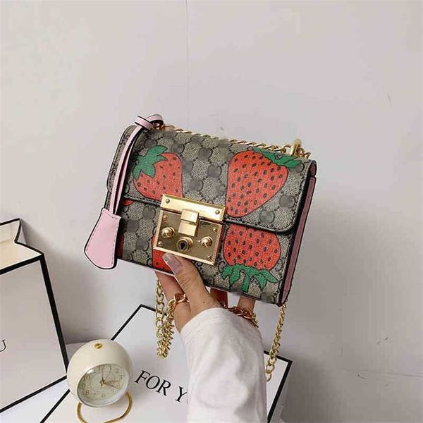 

20% off handbag 2023 new bag women's style small square fresh, sweet and lovely shoulder chain women