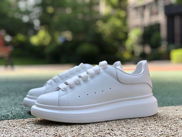 

designer luxury mc casual shoes leather lace up plateform sneakers mc black green blue rainbow mens womens fashion athletic trainers origina