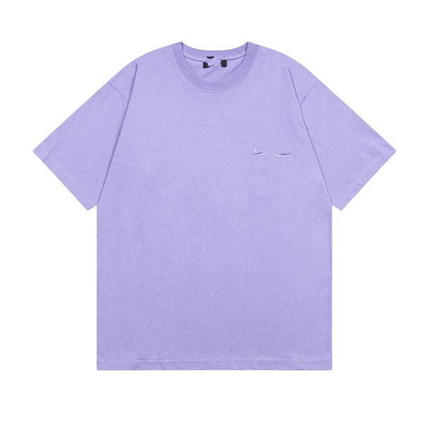 

2023fashion men's t-shirt luxury design men's t-shirts balencaigaity retro decoration cotton soft anti-wrinkle letter printing cas, White;black