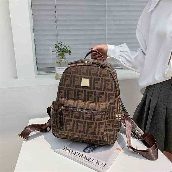 

20% off handbag 2023 new bag trend double backpack letter printed