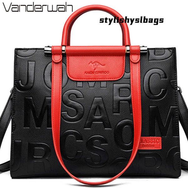 

totes luxury brand sac women leather handbags bags for women 2021 bags designer luxury handbags letter lady hand bags bolsa feminina 020823h