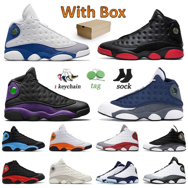 

basketball shoes jorda 13 offs jorden 13s j13 sneakers french blue court purple flint grey toe university blue starfish men women trainers s